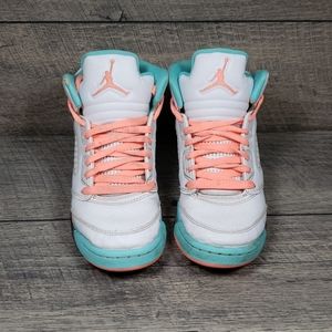 air jordan 5 retro gs light aqua